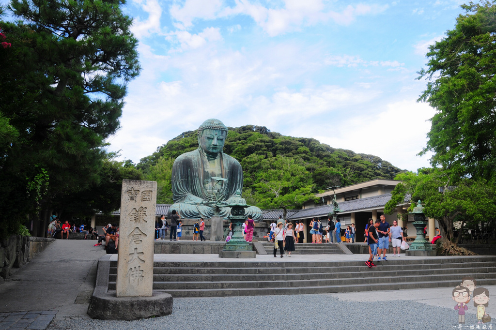 鎌倉景點｜日本三大名佛之第二大的銅鑄佛像～鎌倉大佛