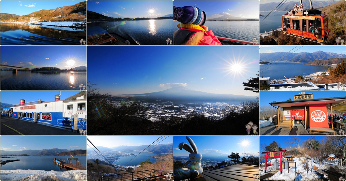 河口湖景點｜天上山公園纜車x河口湖遊船，都是為了看富士山而來，還有富士山造型的餅乾專賣店