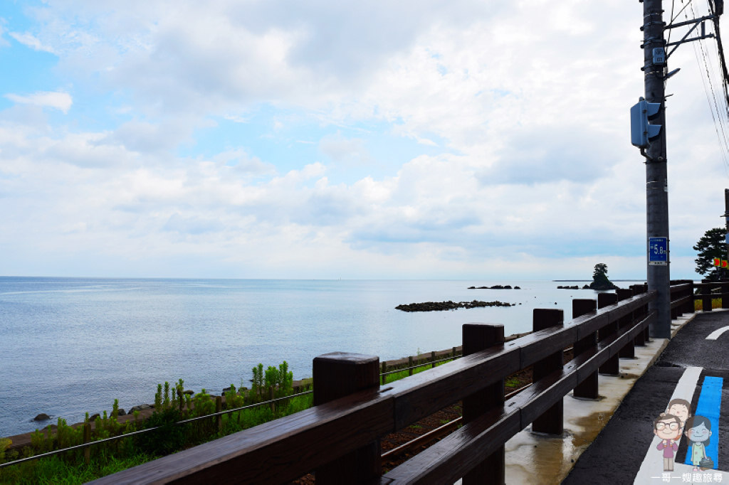 日本富山縣景點｜可遇不可求的絕景～～雨晴海岸～～海上立山連峰最佳眺望點