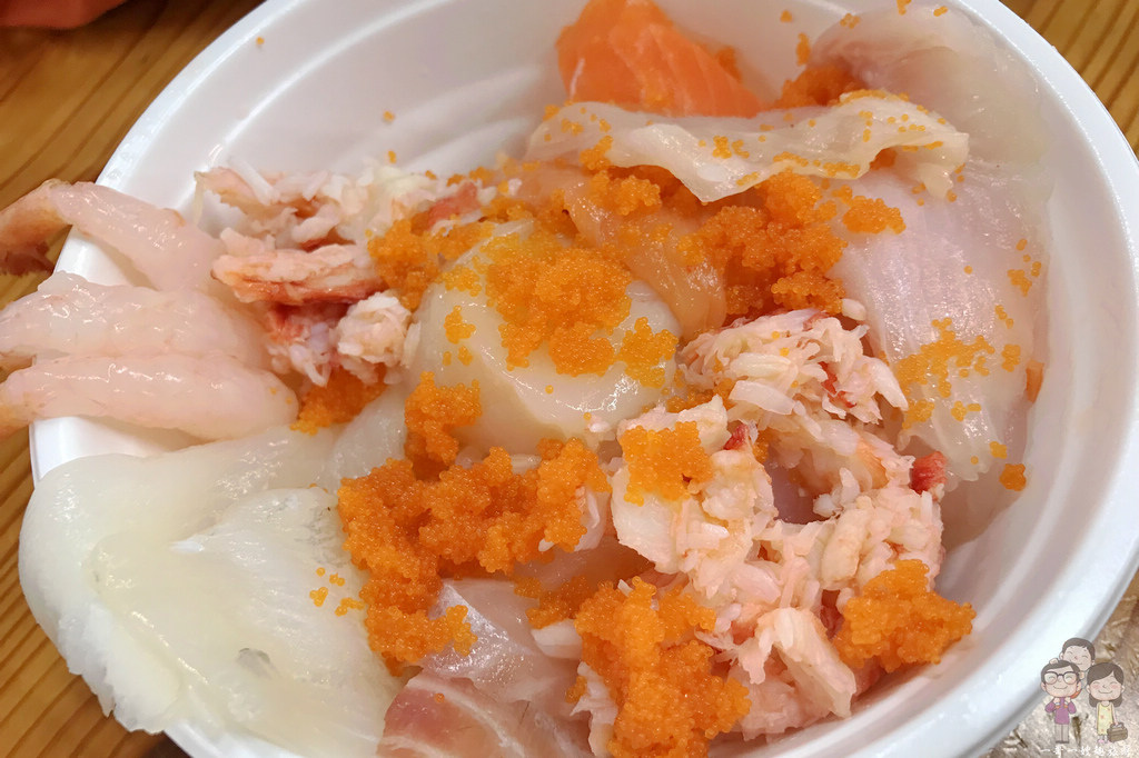 北海道釧路美食｜和商市場名物～勝手丼．海鮮丼飯自己做，想吃什麼自己配