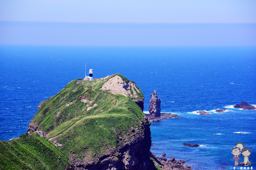 北海道自駕｜積丹_神威岬，感受一下人們傳說中的積丹藍到底是什麼樣的藍 @嘿!部落!