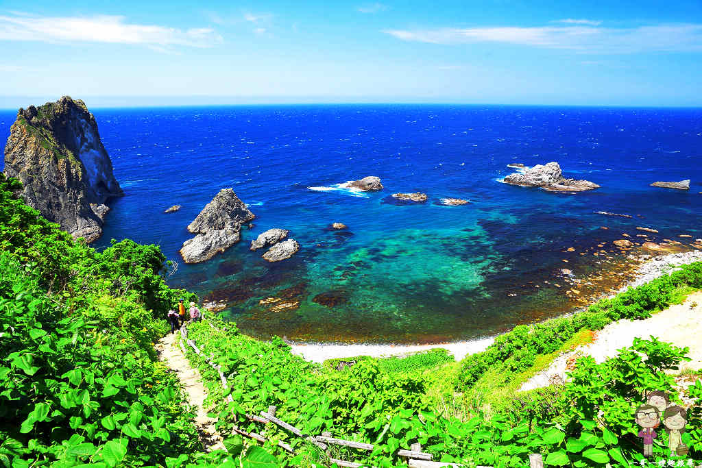 北海道積丹｜日本最美海岸百選～島武意海岸，讓人嘆為觀止的積丹藍！