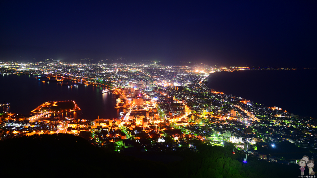 北海道函館 舊地重遊 迷人依舊 函館山百萬夜景 含纜車交通資訊 票價 一哥一嫂趣旅尋