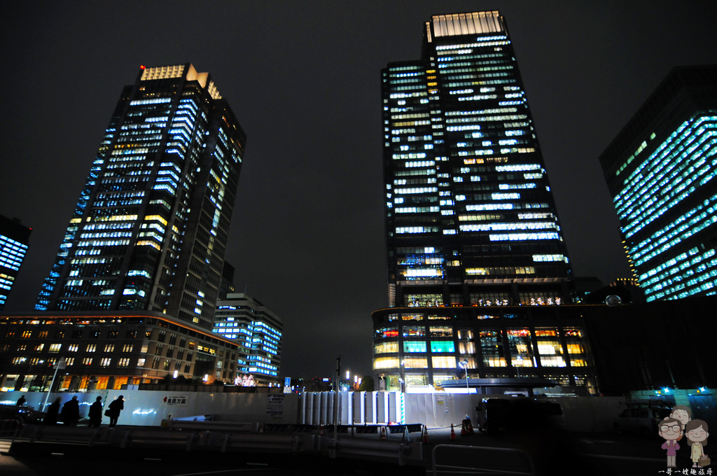 東京車站夜景拍攝地｜華麗的白色建築～丸之內 KITTE百貨，六樓露天展望台免費入場