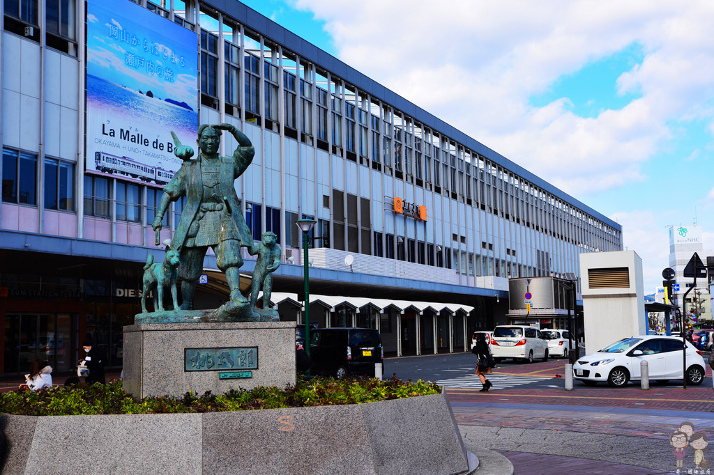 日本自由行｜JR岡山駅，除了是岡山必遊景點，也是中國地區的交通樞紐