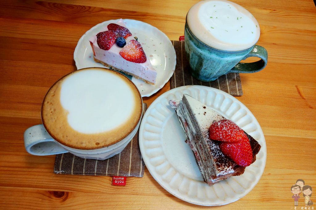 新北淡水吃蛋糕｜沒有特別計畫café！靜巷中的咖啡館，還有美味可口的千層蛋糕