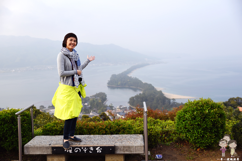 自駕遊海之京都景點｜日本三景之天橋立散策，登上飛龍觀眺望飛龍在天，品嚐在地名物蛤蠣丼飯