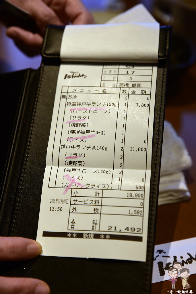 神戶牛排石田屋 Ishida本店｜A5神戶牛鐵板燒午間套餐，2019年價格調漲，讓我與餓沒有距離
