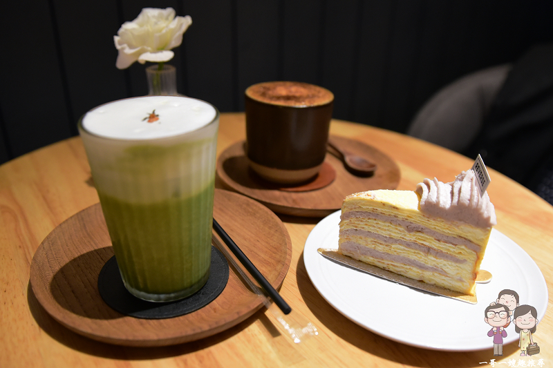 Reverse cake&coffee｜宜蘭羅東超人氣甜點店，甜蜜蜜大甲奶香芋泥千層，晚來真的會吃不到