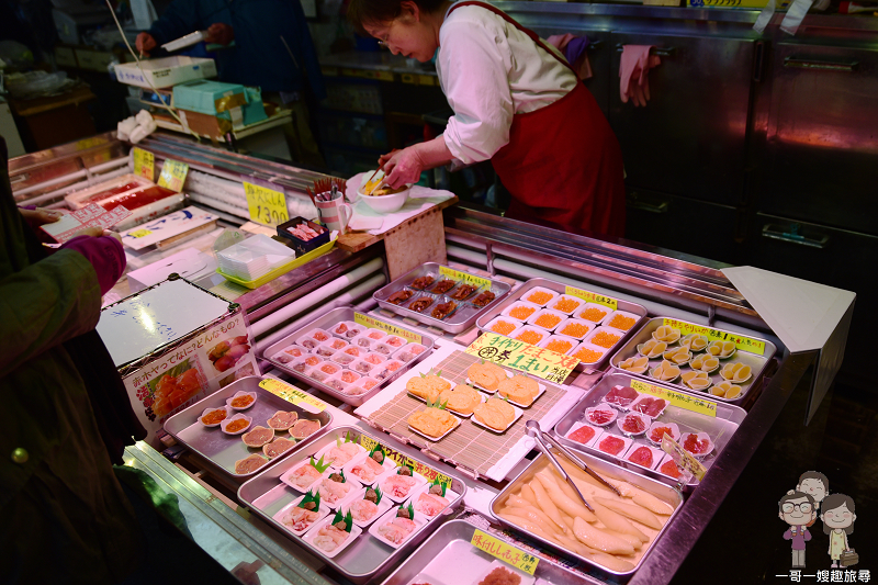 青森古川市場｜DIY海鮮丼飯，想吃什麼自己挑自己配