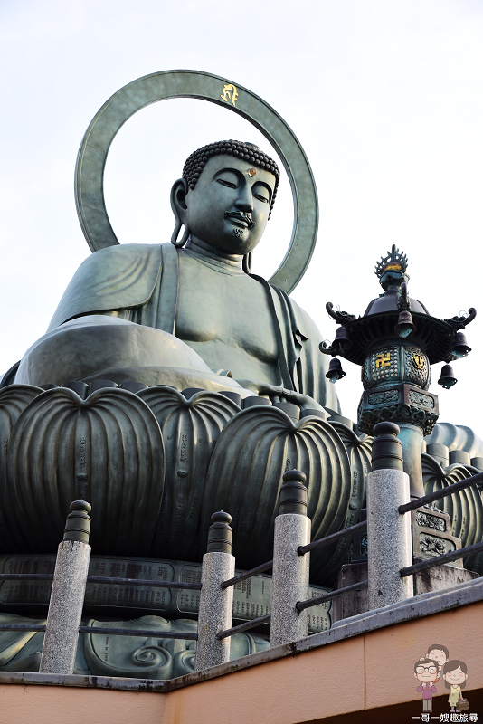 日本富山景點｜高岡大佛~日本一的銅鑄佛像！日本三大名佛之我是美男子