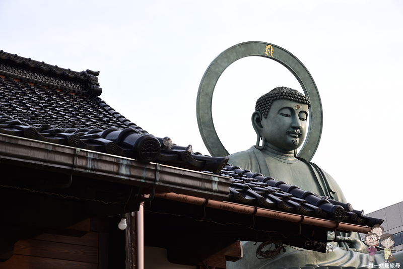 富山景點｜日本一的銅鑄佛像！日本三大佛之高岡大佛我是美男子