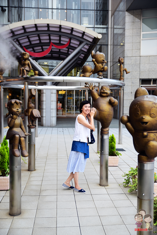 富山高岡｜這個城市隨處可見小叮噹，哆啦A夢的散步道＋哆啦A夢電車＋哆啦A夢郵筒