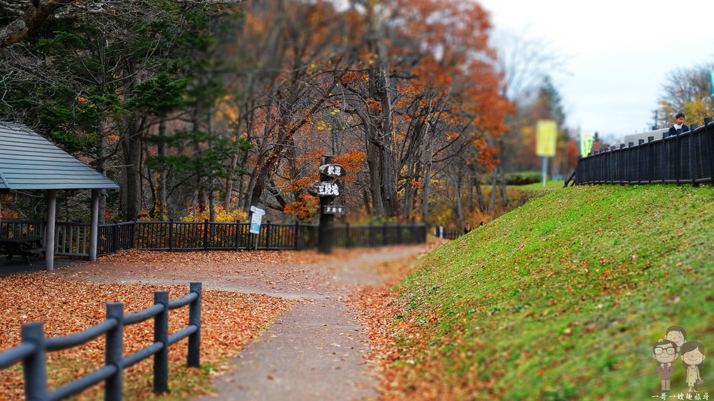 北海道自駕芦別三段滝公園｜秋季賞紅黃葉在芦別，國道452號路旁的小景點
