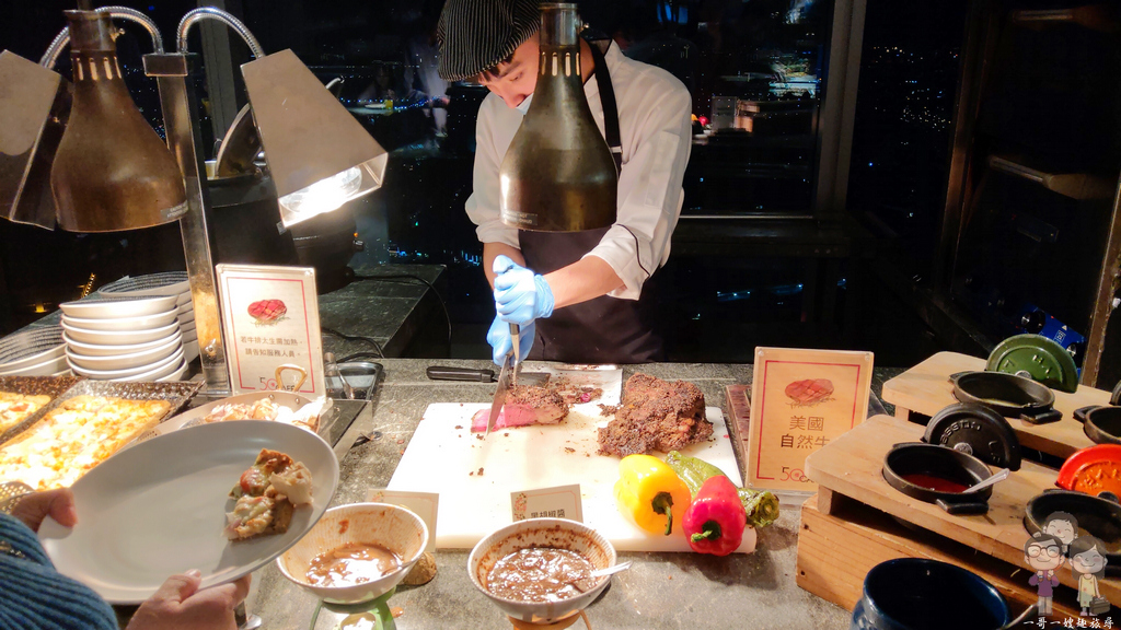 饗饗INPARADISE｜台北微風信義46樓吃到飽景觀餐廳，包肥界的LV