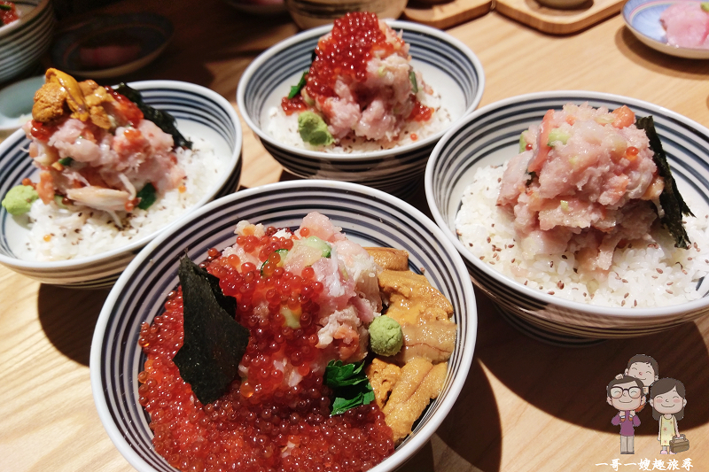 微風信義嚐美味︳來自東京日本橋的排隊名店~つじ半，八種食材堆高高的海鮮丼飯，宛如珠寶盒般的璀璨