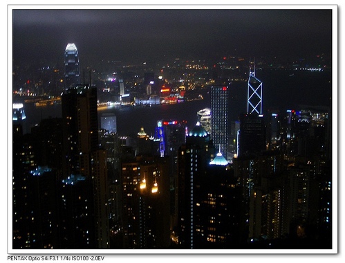 香港自由行必訪景點｜太平山夜景