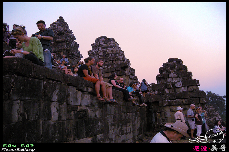 柬埔寨旅遊｜世界文化遺產－吳哥窟～我在巴肯山上賞世界最美落日