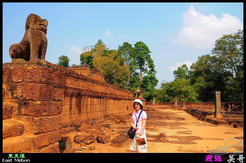 柬埔寨旅遊｜世界文化遺產－吳哥窟～風采依舊．東美蓬寺