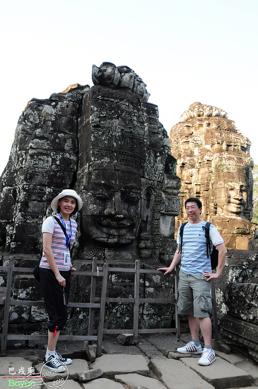 柬埔寨旅遊｜世界文化遺產－吳哥窟～微笑高棉．巴戎廟