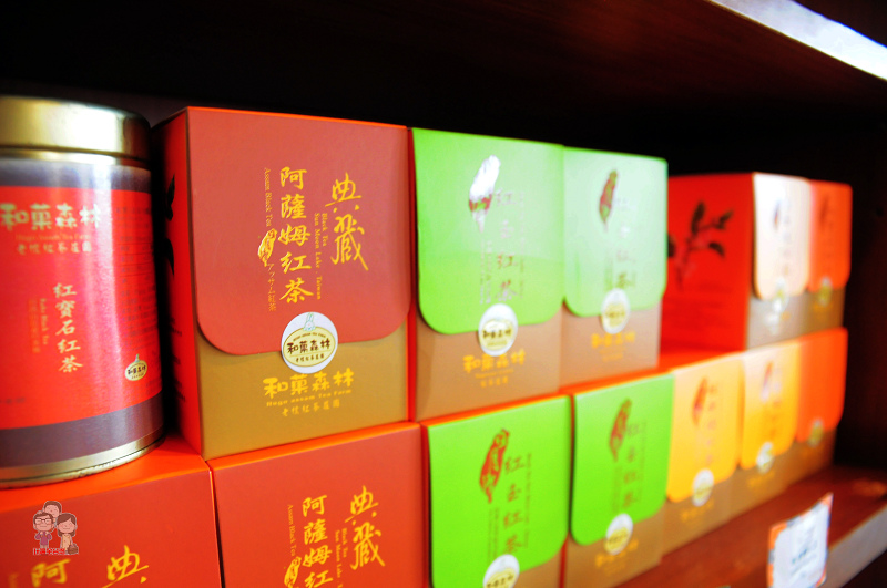 南投魚池｜Hugosum和菓森林，紅茶觀光茶廠xDIY課程x茶葉販售x下午茶