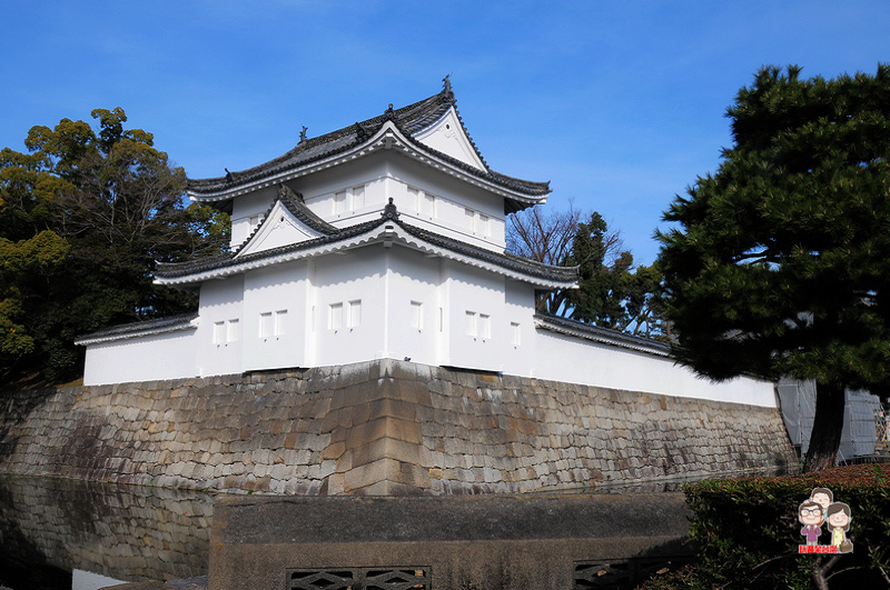 冬日の京都｜也是世界文化遺產．二条城