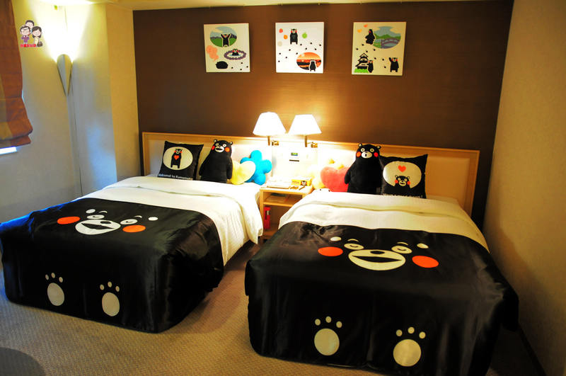 熊本住宿｜THE NEW HOTEL Kumamoto－KUMAMON主題房，來跟酷MA熊睡一晚， @嘿!部落!