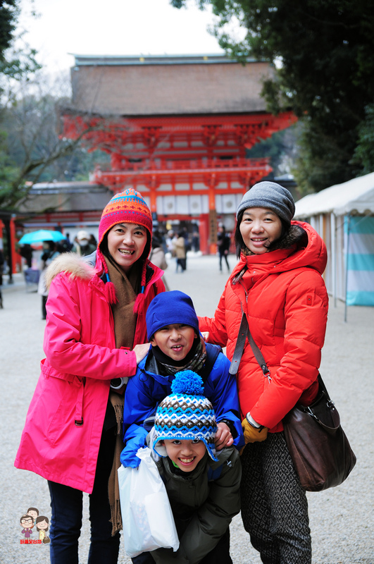冬日の京都｜世界文化遺產．下鴨神社、糺之森